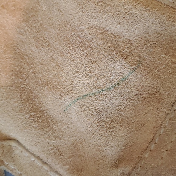 Reversible vintage leather jacket - Picture 7 of 14